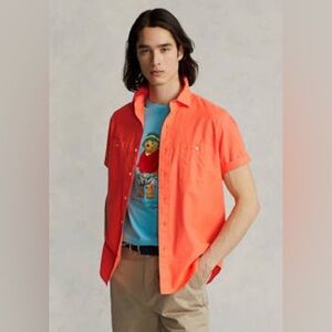 Polo Ralph Lauren Classic Fit Cotton‎ Satin Workshirt - NWT